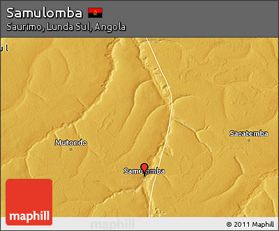 Physical 3D Map of Samulomba