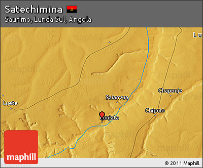 Physical 3D Map of Satechimina