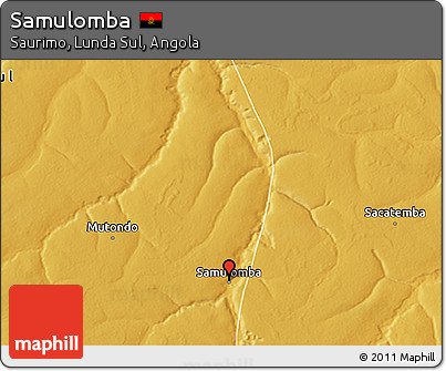 Physical 3D Map of Samulomba