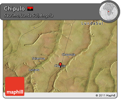 Satellite 3D Map of Chipulo
