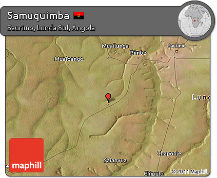 Satellite 3D Map of Samuquimba