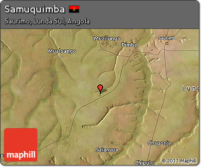 Satellite 3D Map of Samuquimba