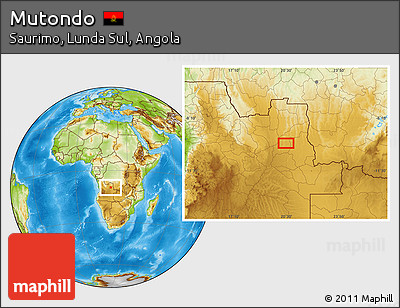 Physical Location Map of Mutondo
