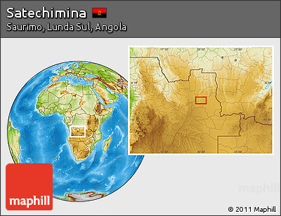 Physical Location Map of Satechimina