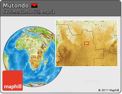 Physical Location Map of Mutondo