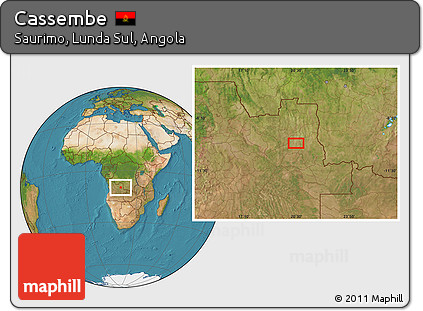 Satellite Location Map of Cassembe