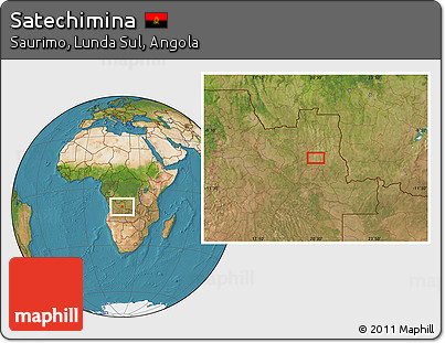 Satellite Location Map of Satechimina