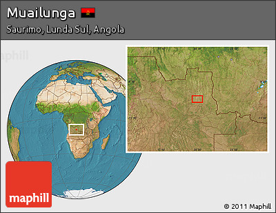 Satellite Location Map of Muailunga