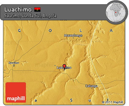 Physical Map of Luachimo