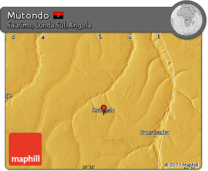 Physical Map of Mutondo