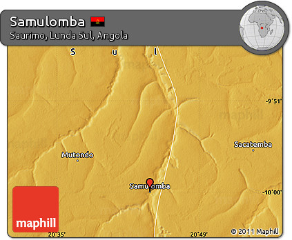 Physical Map of Samulomba