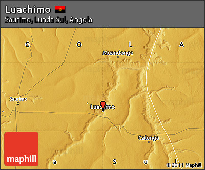 Physical Map of Luachimo