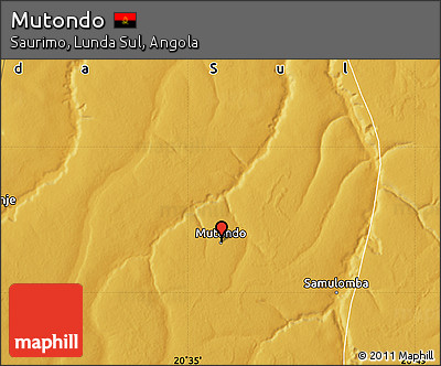 Physical Map of Mutondo