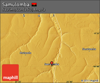 Physical Map of Samulomba
