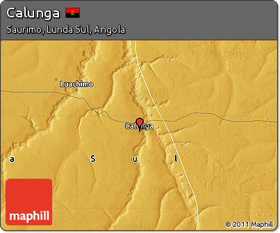 Physical Map of Calunga