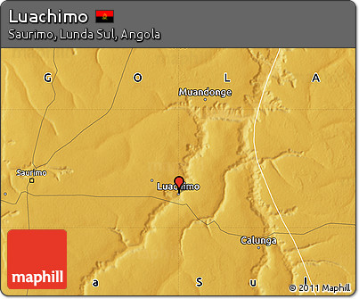 Physical Map of Luachimo