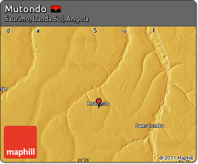 Physical Map of Mutondo