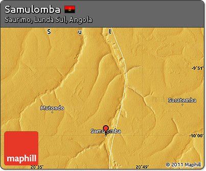 Physical Map of Samulomba