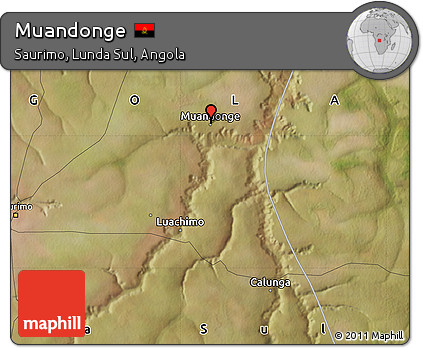 Satellite Map of Muandonge
