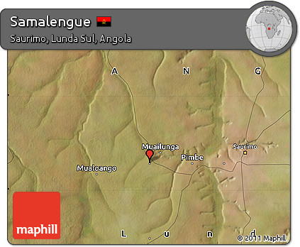 Satellite Map of Samalengue
