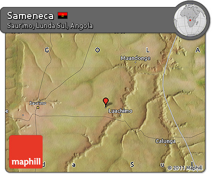 Satellite Map of Sameneca
