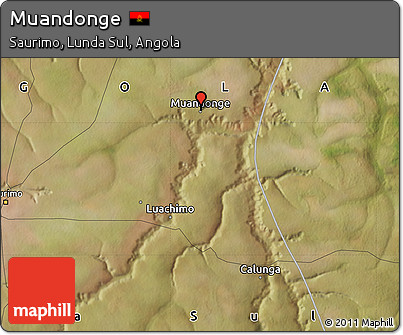 Satellite Map of Muandonge