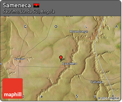 Satellite Map of Sameneca