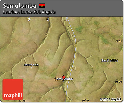 Satellite Map of Samulomba