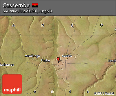Satellite Map of Cassembe