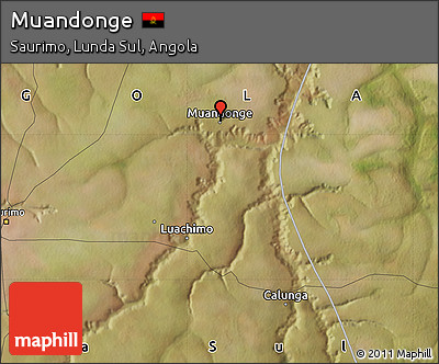 Satellite Map of Muandonge