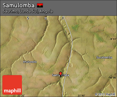 Satellite Map of Samulomba