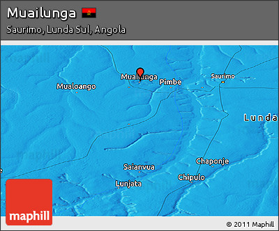 Political Panoramic Map of Muailunga
