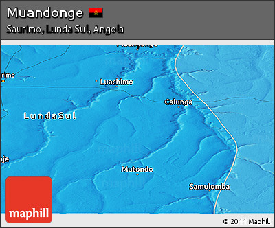 Political Panoramic Map of Muandonge