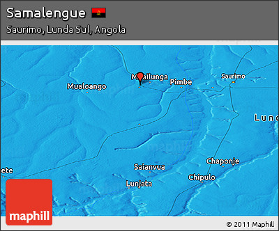 Political Panoramic Map of Samalengue