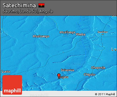 Political Panoramic Map of Satechimina