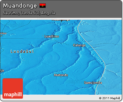 Political Panoramic Map of Muandonge