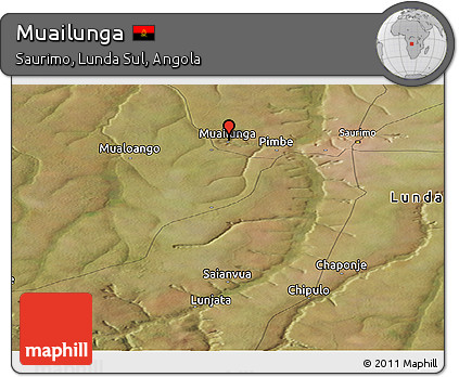 Satellite Panoramic Map of Muailunga
