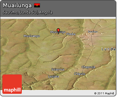 Satellite Panoramic Map of Muailunga