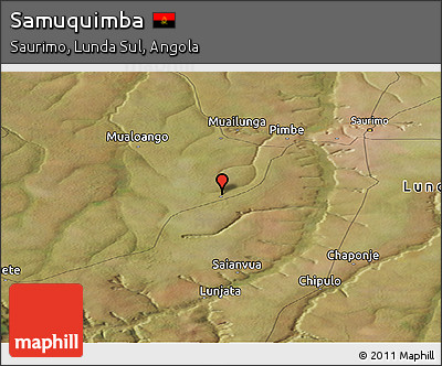 Satellite Panoramic Map of Samuquimba