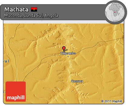 Physical 3D Map of Machata