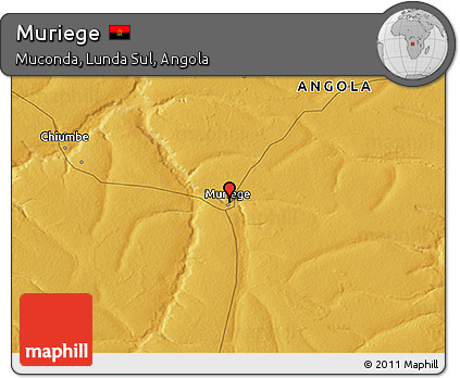 Physical 3D Map of Muriege