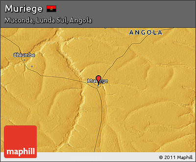 Physical 3D Map of Muriege