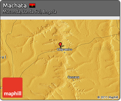 Physical 3D Map of Machata