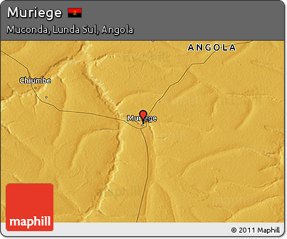 Physical 3D Map of Muriege