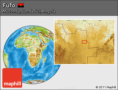 Physical Location Map of Fufo