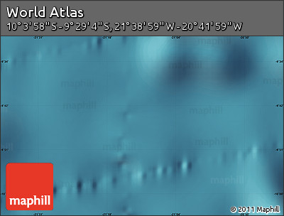 Satellite Map of the Area around 9° 46' 31" S, 21° 10' 29" W