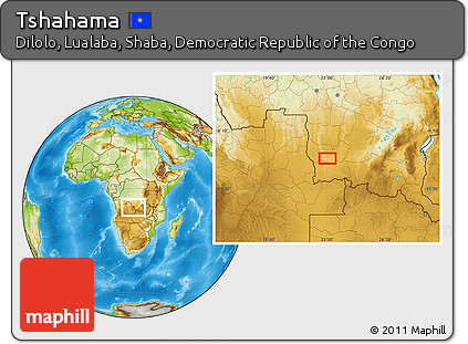 Physical Location Map of Tshahama