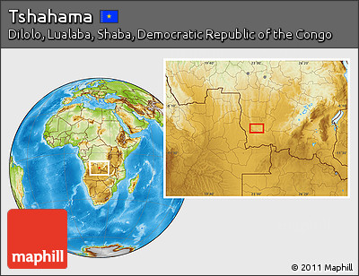 Physical Location Map of Tshahama