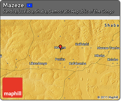 Physical 3D Map of Mazeze