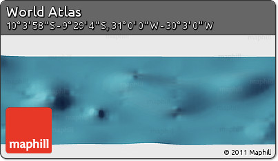 Satellite Panoramic Map of the Area around 9° 46' 31" S, 30° 31' 29" W